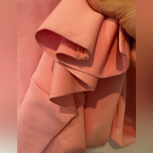 NWT House of CB FIFI Fairy Pink Bandage Maxi Dress - Picture 11 of 14